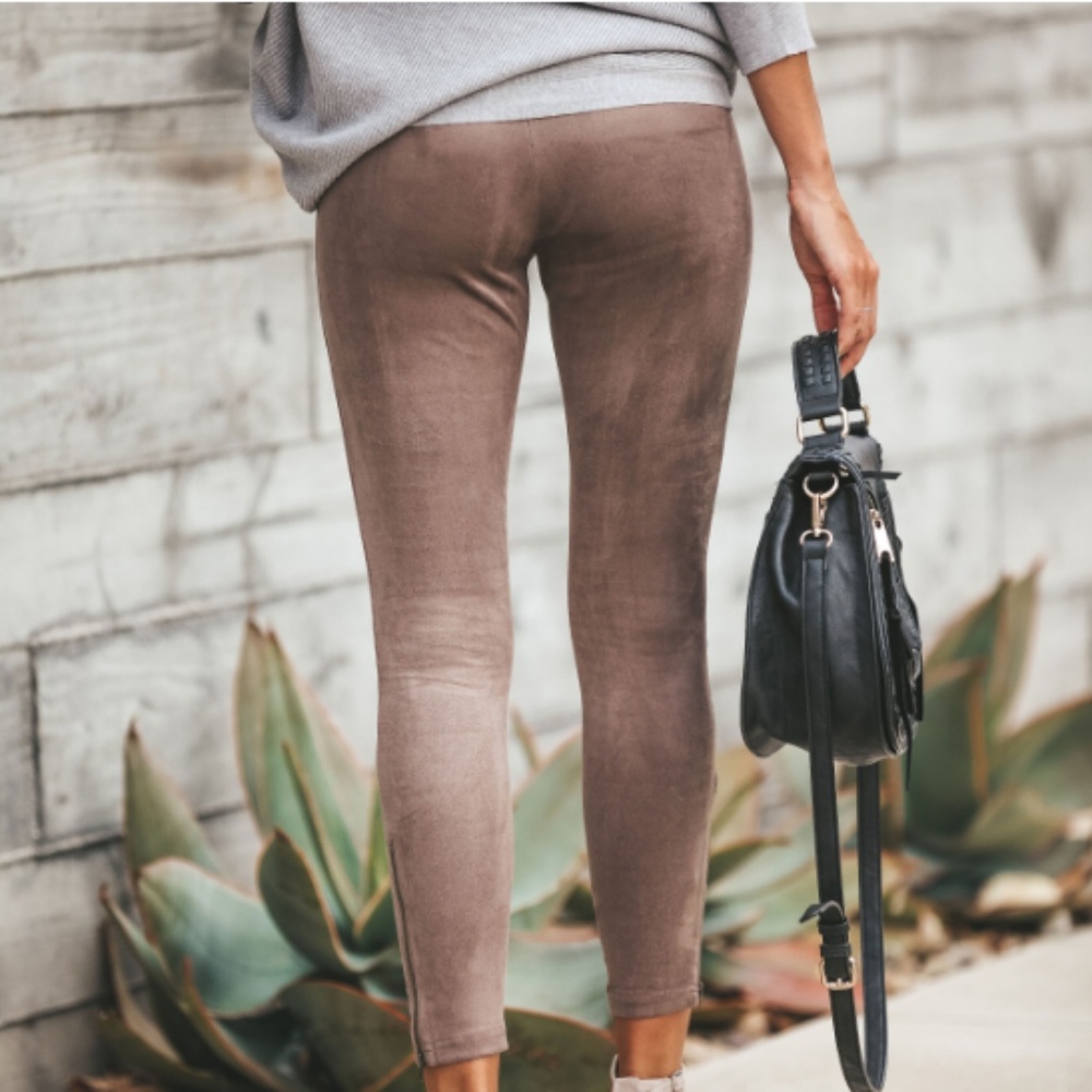 * HP* SKLOR Suede Leggings - Picture 4 of 6